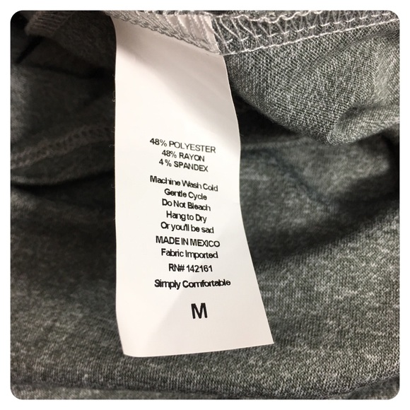 🆕LULAROE julia ringer heathered gray dress - Picture 6 of 8